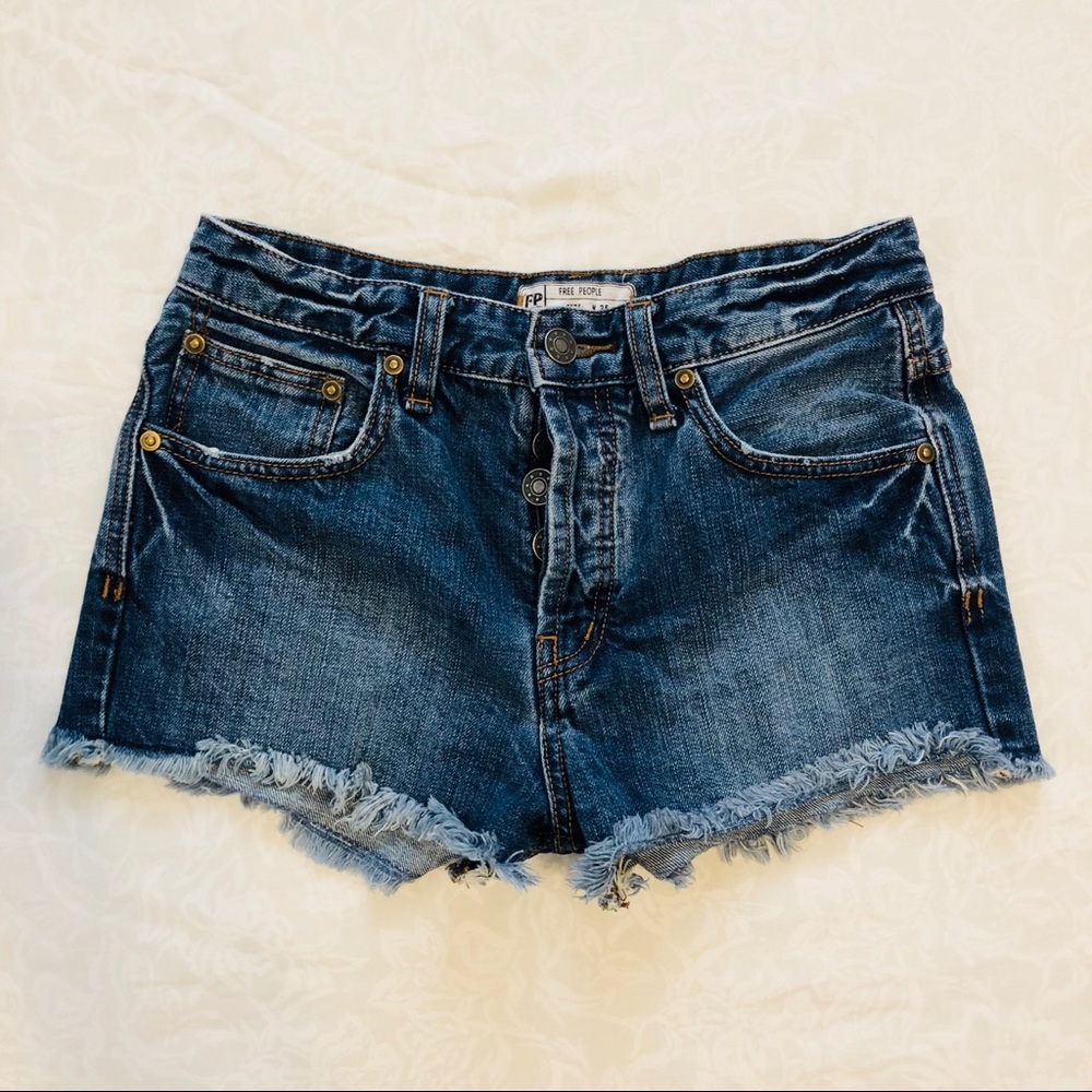 Free People Denim Shorts